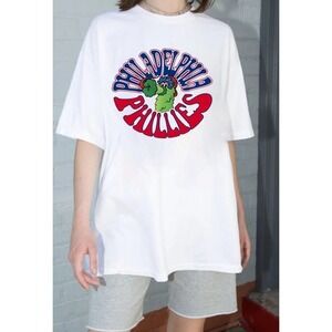 Phillies Phanatic Cartoon Tshirt Phillies Team Mlb Tshirt Gift For Fan